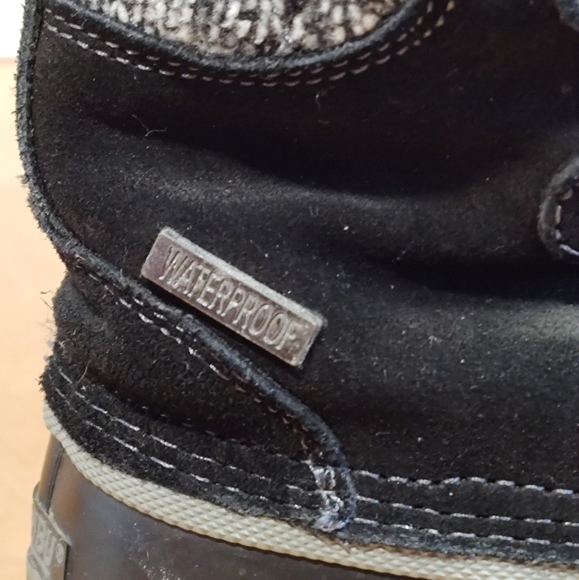 Khombu K-Comfort Nina Women's Black Winter Boots 8M - Picture 4 of 14